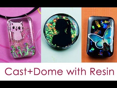 Resin Jewelry – Doming Up!  by Little Windows