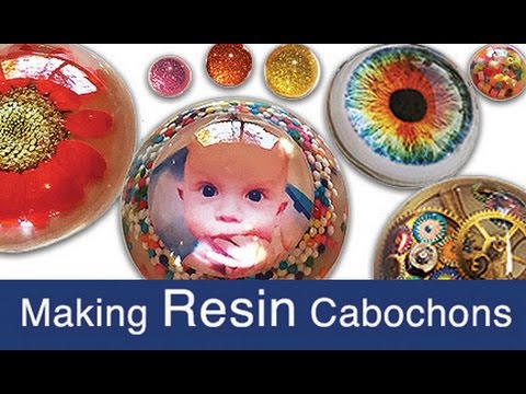 Making Resin Cabochons (half-spheres)