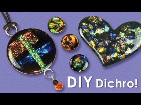 Little Windows – how to make Dichro Resin Jewelry
