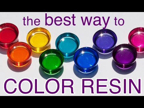 RESIN COLOR that’s clean and easy – by Little Windows