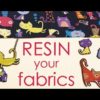How To Resin Your Fabric Scraps – Make Jewelry, Buttons, Pins,…  by Little Windows