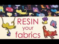 How To Resin Your Fabric Scraps – Make Jewelry, Buttons, Pins,…  by Little Windows