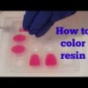 How to use Resin Obsession color pigments
