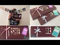 Idea de regalo para El o Ella | DIY carta hershey’s