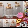 Idea para decorar frascos I DIY