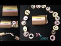 Mini cartel de Feliz Cumpleaños l DIY