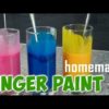 homemade edible finger paint recipe