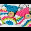 Como Hacer Llavero Monedero a Ganchillo (Mini Bolso de Crochet) DIY español Pintura Facil