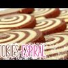 Receta: Galletas en forma de espiral de chocolate y vainilla — Swirl cookies