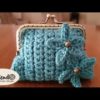 Como Hacer Llavero Monedero a Ganchillo (Mini Bolso de Crochet) DIY español Pintura Facil