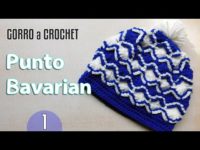 Gorro en punto Bavarián, paso a paso (1 de 2)