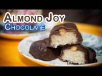 Chocolatinas de Coco con Almendras o Almond Joy Copycat
