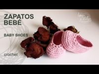 Como Tejer Zapatos Bebé Crochet