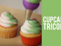 Cupcakes Tricolor