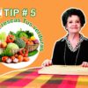 TIP #5 Mantén tus verduras frescas por más tiempo.