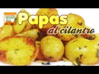 Papas al cilantro – Cocina Vegan Fácil