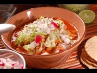Pozole rojo – Red Pozole – Recetas de comida mexicana