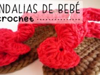 Sandalias de Bebé a Crochet – PASO A PASO – Parte 1 de 2