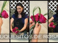 Cursos de floristería en linea / como hacer buquesitos de rosas
