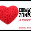Corazón 3D a Crochet – PASO A PASO