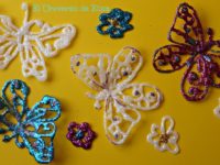 Mariposas de Silicona Caliente para decorar