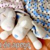Colcha con perritos dormilones o manta de apego tejida a crochet (cuadrado granny y amigurumi)