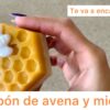 Como hacer jabón de avena y miel con glicerina 🍯🧼😊