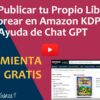 Cómo Publicar tu Propio Libro de Colorear en Amazon KDP con la Ayuda de ChatGPT