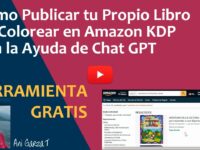 Cómo Publicar tu Propio Libro de Colorear en Amazon KDP con la Ayuda de ChatGPT